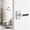 Sure-Loc Hardware Sure-Loc Hardware Levanto Privacy Rosette, Nickel, Smooth Grip in Flat Black LV102 NI GRIP-SM FBL - alternate 2
